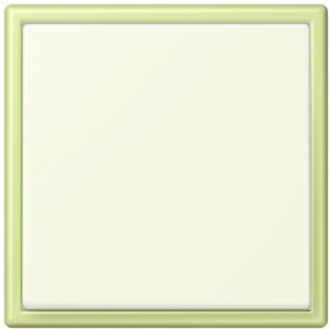 Фото Jung Le Corbusier LC98132053 Рамка 1-постовая (универсальная, vert jaune clair)