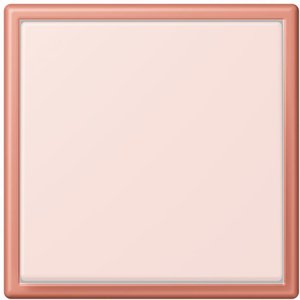 Фото Jung Le Corbusier LC98132111 Рамка 1-постовая (универсальная, l’ocre rouge moyen)