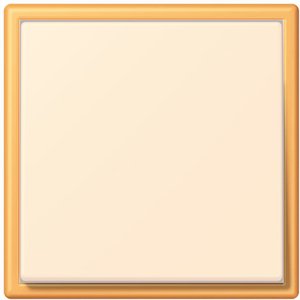 Фото Jung Le Corbusier LC9814320L Рамка 1-постовая (универсальная, ocre jaune clair)