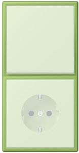 Фото Jung Le Corbusier LC98232051 Рамка 2-постовая (универсальная, vert 31)