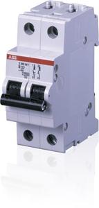 Фото ABB S202 2CDS272006R0427 Автоматический выключатель двухполюсный 10А (15 кА, K)