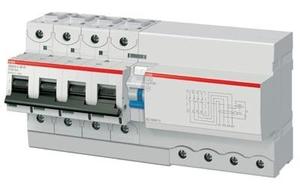 Фото ABB DS804S 2CCC864006R0841 Выключатель дифференциального тока четырехполюсный 125A 1000 мА (тип A)
