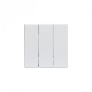 Фото ABB Impressivo 2TKA000516G1 Клавиша тройная (белый)