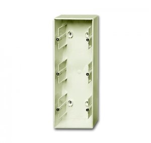 Фото ABB Basic55 2CKA001799A0970 Коробка тройная для открытого монтажа (chalet-белый)