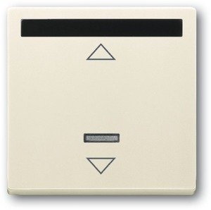 Фото ABB Carat/Future Linear/Solo 2CKA006020A1332 Накладка светорегулятора/жалюзи (ИК-управление, подсветка, маркировка, слоновая кость)
