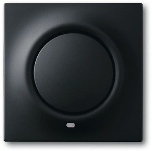 Фото ABB Impuls 2CKA001753A0158 Клавиша одиночная (красная линза, подсветка, черный бархат)