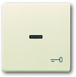 Фото ABB Carat/Future Linear/Solo 2CKA001751A2747 Клавиша одиночная (линза, "ключ", слоновая кость)