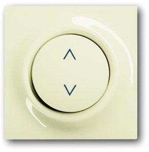 Фото ABB Impuls 2CKA006430A0337 Накладка электронного выключателя жалюзи (подсветка, маркировка, слоновая кость)