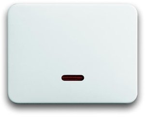 Фото ABB Alpha Exclusive/Alpha Nea 6599-0-2823 Накладка светорегулятора (подсветка, белая матовая)