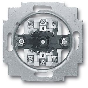Фото ABB Busch-Jaeger 2CKA001101A0898 Выключатель жалюзийный с ключом двухполюсный (10 А, механизм, скрытая установка)