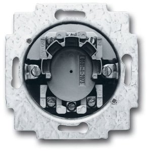 Фото ABB Busch-Jaeger 2CKA001101A0872 Выключатель жалюзийный с ключом двухполюсный (10 А, механизм, скрытая установка)