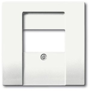 Фото ABB Future Linear 2CKA001710A3926 Крышка для информационной розетки (USB/VGA/HDMI, белый бархат)