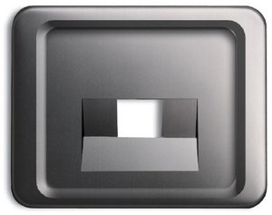 Фото ABB Alpha Exclusive/Alpha Nea 1753-0-8410 Крышка розетки телекоммуникационной (RJ12/RJ45, платина)