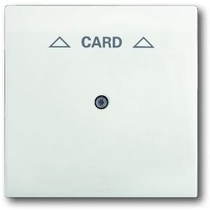 Фото ABB Impus 2CKA001753A0190 Накладка для карточного выключателя (белый бархат)