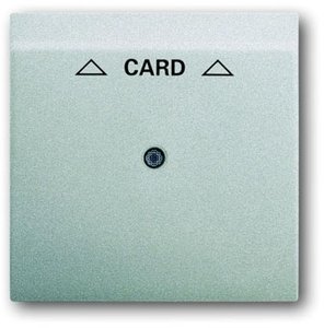 Фото ABB Impus 2CKA001753A0080 Накладка для карточного выключателя (серебристо-алюминиевый)