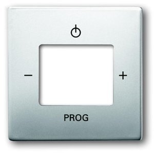 Фото ABB Pure steel 2CKA008200A0059 Накладка для цифрового радио (сталь)
