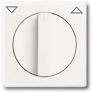 Фото ABB Future Linear 2CKA001710A3872 Накладка для поворотного жалюзийного выключателя (маркировка, белый бархат)