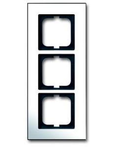 Фото ABB carat 2CKA001754A4362 Рамка 3-ая (хром)