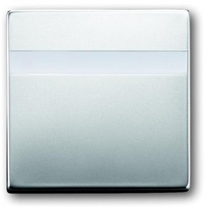Фото ABB Pure steel 2CKA006800A2345 Датчик движения с ориентирующим светом (170°, с/у, сталь)