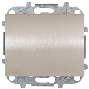 Фото ABB Olas 8400 AL Заглушка с суппортом (полированная сталь)