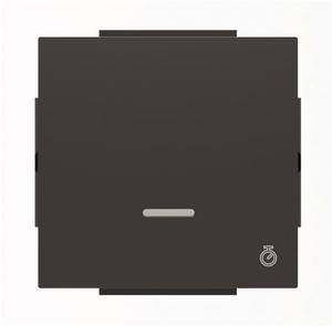 Фото ABB Sky Niessen 2CLA856200A1501 Клавиша электронного выключателя с таймером (подсветка, черная)