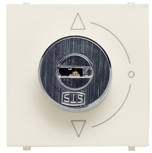 Фото ABB Zenit 2CLA225300N1101 Выключатель с ключом на два положения (5 А, с фиксацией, под рамку, скрытая установка)