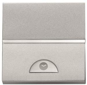 Фото ABB Zenit 2CLA226200N1301 Выключатель электронный с таймером 2 модуля (9-240 сек., под рамку, скрытая установка, серебристый)
