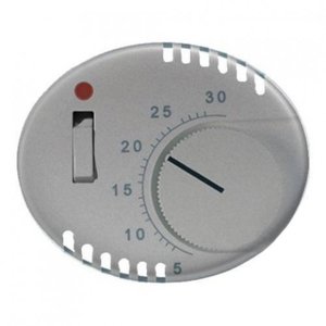 Фото ABB Tacto 5540 PL Крышка терморегулятора (серебро)