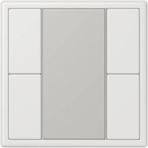 Фото Jung Le Corbusier LC50NA32013 Накладка для кнопочного модуля (gris clair 31)