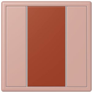 Фото Jung Le Corbusier LC50NA32110 Накладка для кнопочного модуля (l’ocre rouge)