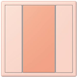 Фото Jung Le Corbusier LC50NA32112 Накладка для кнопочного модуля (l’ocre rouge clair)