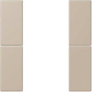 Фото Jung Le Corbusier LC502TSA32142 Набор накладок 2 группы (ombre naturelle claire)