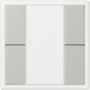 Фото Jung Le Corbusier LC502TSA32013 Набор накладок 2 группы (gris clair 31)