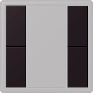 Фото Jung Le Corbusier LC502TSA4320E Набор накладок 2 группы (noir d’ivoire)