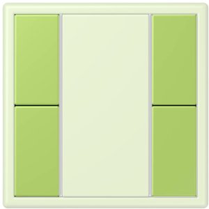 Фото Jung Le Corbusier LC502TSA32052 Набор накладок 2 группы (vert clair)