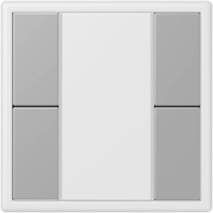 Фото Jung Le Corbusier LC502TSA32012 Набор накладок 2 группы (gris moyen)