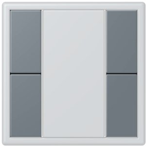 Фото Jung Le Corbusier LC502TSA4320H Набор накладок 2 группы (gris 59)