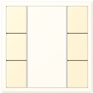 Фото Jung Le Corbusier LC503TSA32001 Набор накладок 3 группы (blanc)