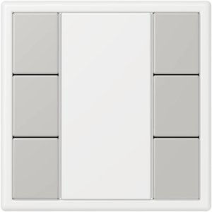 Фото Jung Le Corbusier LC503TSA32013 Набор накладок 3 группы (gris clair 31)