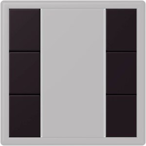 Фото Jung Le Corbusier LC503TSA4320E Набор накладок 3 группы (noir d’ivoire)