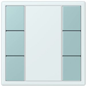 Фото Jung Le Corbusier LC503TSA32033 Набор накладок 3 группы (céruléen clair)