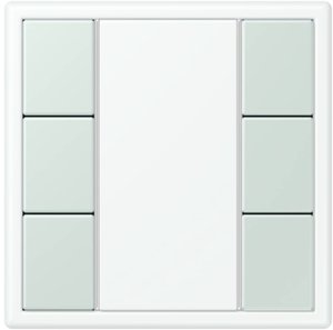 Фото Jung Le Corbusier LC503TSA32034 Набор накладок 3 группы (céruléen pâle)