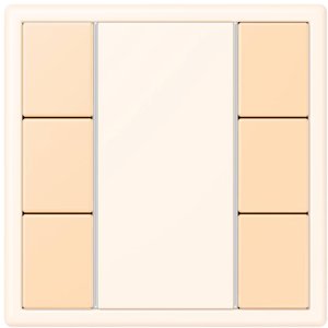 Фото Jung Le Corbusier LC503TSA32060 Набор накладок 3 группы (ocre)