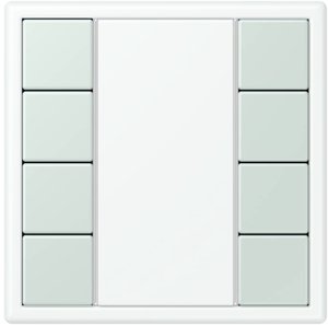 Фото Jung Le Corbusier LC504TSA32034 Набор накладок 4 группы (céruléen pâle)