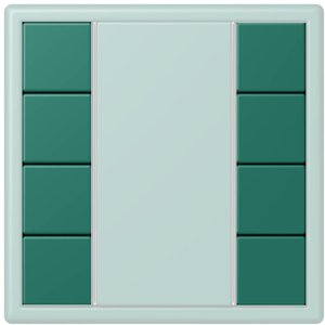 Фото Jung Le Corbusier LC504TSA32040 Набор накладок 4 группы (vert anglais)