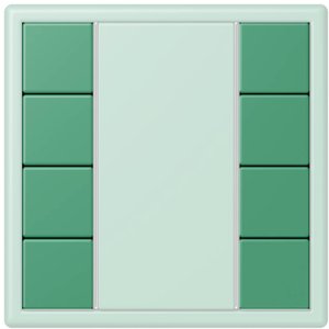 Фото Jung Le Corbusier LC504TSA4320G Набор накладок 4 группы (vert 59)