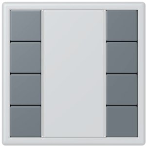 Фото Jung Le Corbusier LC504TSA4320H Набор накладок 4 группы (gris 59)