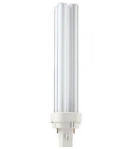Фото Philips Master PL-C 871150062335570 Лампа люминесцентная энергосберегающая КЛЛ PL-C 26/830 4p G24q-3 26 Вт (G24q-3, 3000K, 167.5 мм)
