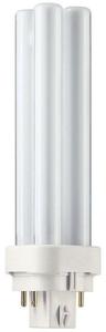 Фото Philips Master PL-C 871150062332470 Лампа люминесцентная энергосберегающая КЛЛ PL-C 13/840 4p G24q-1 13 Вт (G24q-1, 4000K, 135.5 мм)