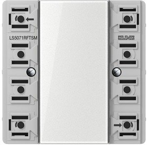 Фото Jung LS5071RFTSM Модуль радио кнопочный KNX 1 группа (скрытая установка, механизм)